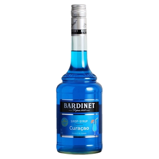 Bardinet Curacao 必得利蓝色柑橘糖浆 无酒精蓝橙糖浆调酒基酒