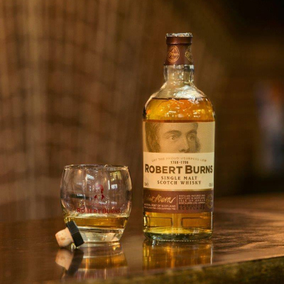 艾伦Arran 罗伯特彭斯ROBERT BURNS 苏格兰单一麦芽威士忌700ml
