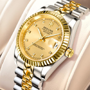 原装 手表全自动机械表防水夜光18K金男表 瑞士品牌名表进口表男士