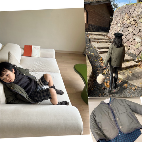 隐藏式连帽设计软糯厚实休闲棉服