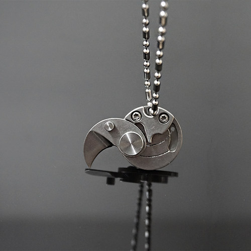 创意硬币刀迷你随身工具刀防身刀