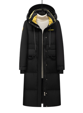 【芳芳力荐】冬季新款男女同款加厚过细长款外套25188