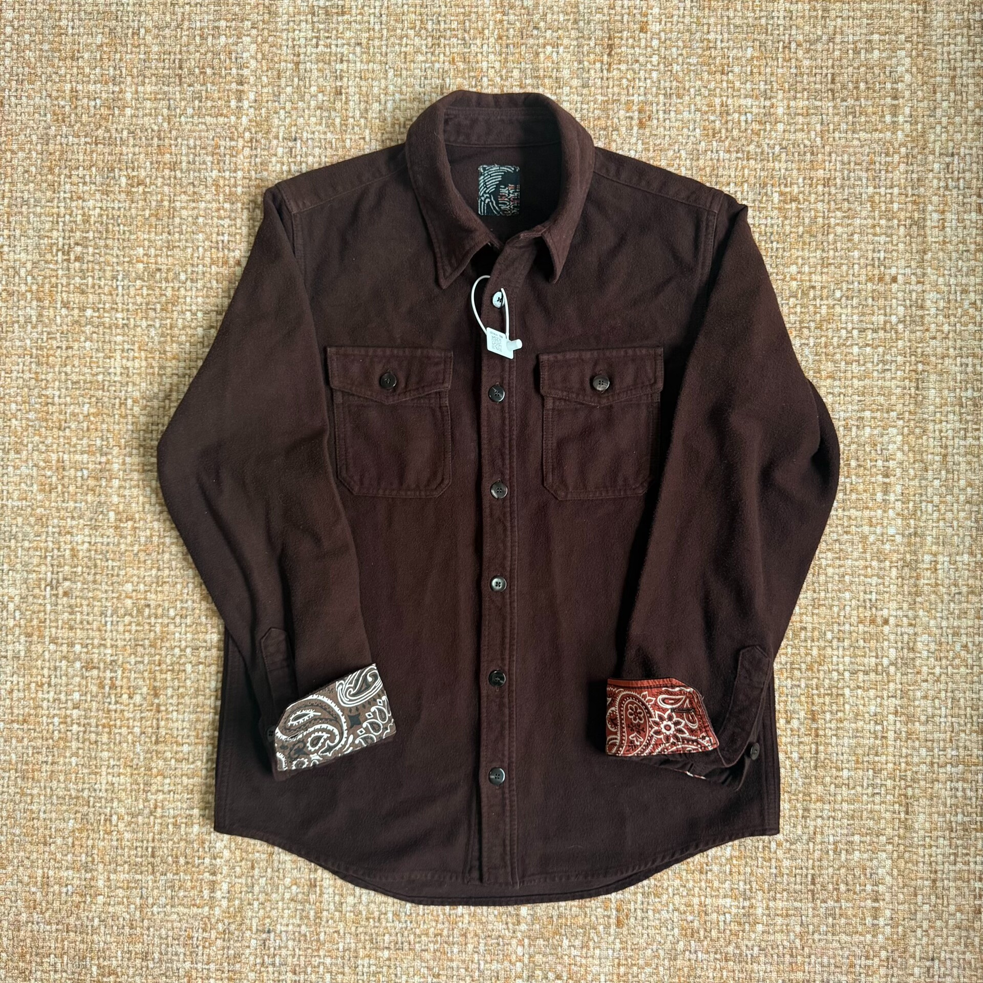 VISVIM ICT Black Elk L/S Shirt