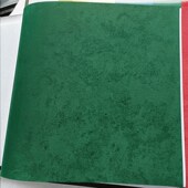 美式 斑驳复古绿色无缝墙布客厅卧室豆绿色古典绿墨绿孔雀绿色壁布