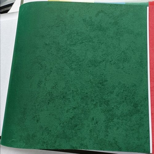 美式斑驳复古绿色墙布古典绿壁布