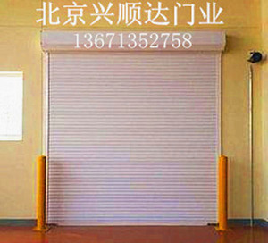 北京手动电动车库卷帘门欧式保温门水晶卷门钢制防火门电动车库门