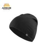 奥尼捷 Шерстяная демисезонная вязаная шапка с капюшоном, удерживающая тепло ветрозащитная дорожная спортивная кепка подходит для мужчин и женщин, для бега