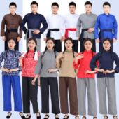 村姑复古民国服套装 乡村风百姓演出服平民啊宝老奶奶爷爷表演服装