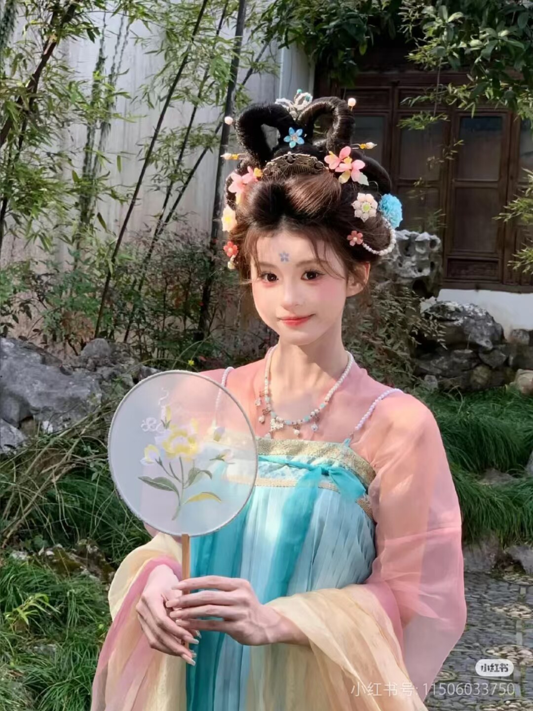 唐制粉色成人汉服女2025新款夏季仙气大袖衫诃子裙古装套装公主
