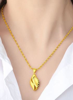 越南沙金项链女时尚百搭