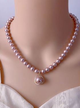 今年流行的珍珠项链法式