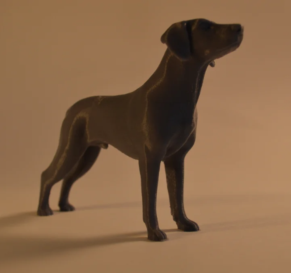 狗动物宠物生肖摆件装饰三维立体圆雕stl文件雕刻3D打印模型素材