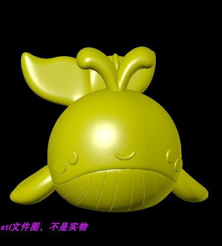 海豚鲸鱼海洋宠物手办动物普通三维立体stl文件3D打印模型玩具