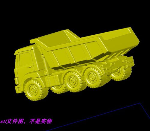 运输车卡车矿车工程车重型汽车车模型手办三维stl文件3D打印模型