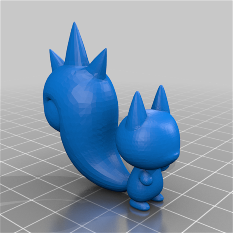 帕奇利兹宝可梦神奇宝贝口袋妖怪手办玩具三维立体stl文件3d打印