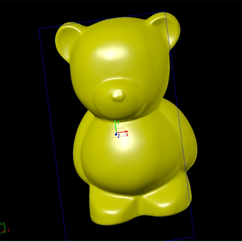 熊动物宠物卡通动漫建模三维立体图stl文件雕刻机3D打印模型素材