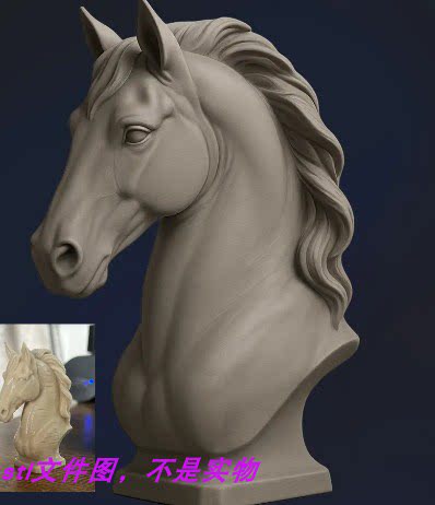 马偷动物卡通三维立体图圆雕图纸stl文件雕刻机3D打印模型素材