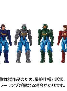 TAKARA TOMY戴亚克隆TM-35新品队友2.0女队员套装包 成品模型