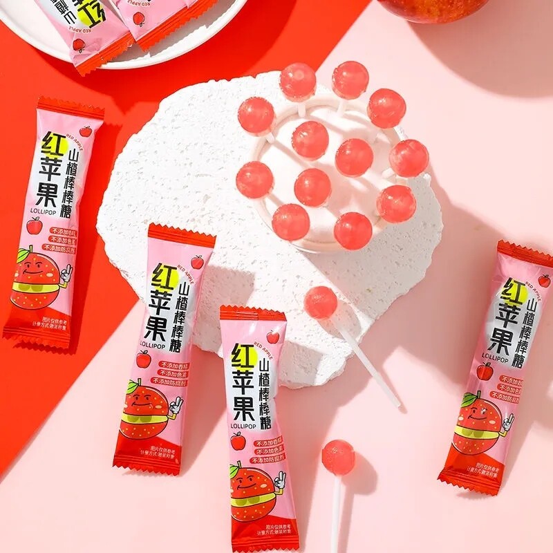 金银花柚子棒棒糖糖果儿童节礼物生日送人小零食解馋