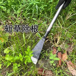 铲子锰钢平口铲挖野菜小铲小铁铲挖药材小铁锹赶海登山杖鸡枞凿铲