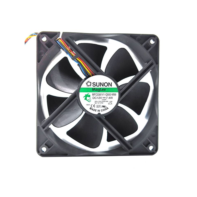 12038 12V 12CM机箱静音大风量散热风扇 MFC0381V1-Q060-S99