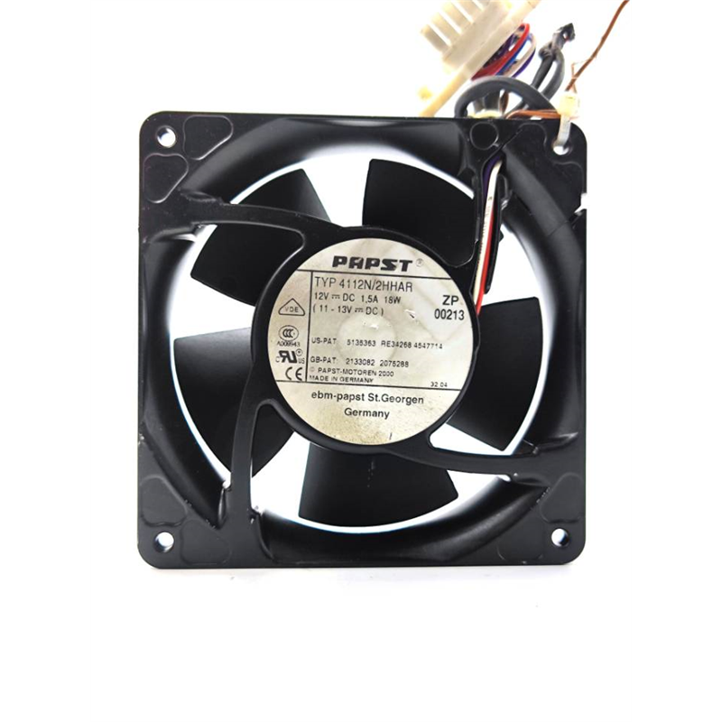 TYP 4112N/2HHAR德国 12038 12V 18W 12CM铝框散热风扇