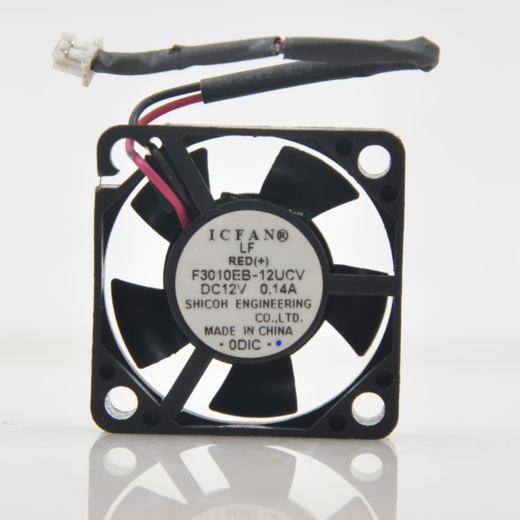 ICFAN 3010 3厘米 12V0.14A F3010EB-12UCV 车载CD笔记本显卡风扇
