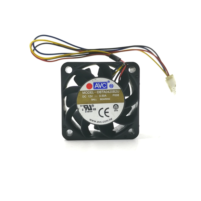 DBTA0420B2U  4020 12V 0.5A 4CM 4线PWM 超暴力散热风扇