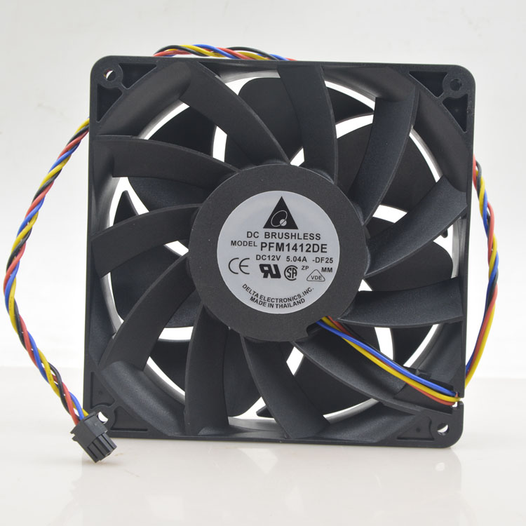 全新台达 PFM1412DE-SP02 12v 5.04A 14038 14CM暴力 pwm调速风扇