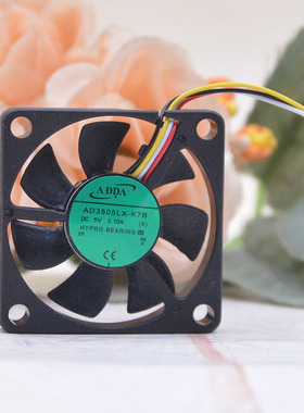 3506 5V0.10A AD3505LX-K7B 超薄静音温控调速 显卡风扇