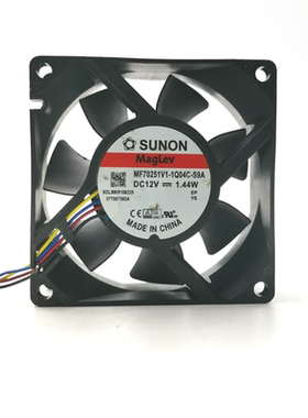 MF70251V1-1Q04C-S9A  7025 12V 4针温控 7CM机箱大风量风扇
