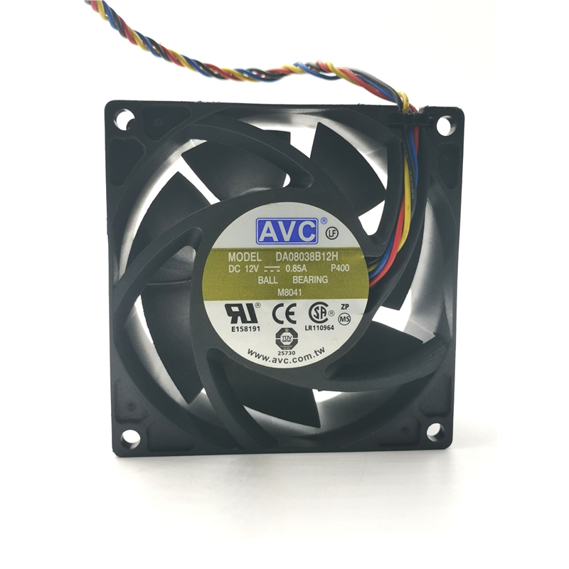 DA8038B12H  8038 12V 4线PWM 服务器/机箱大风量散热风扇