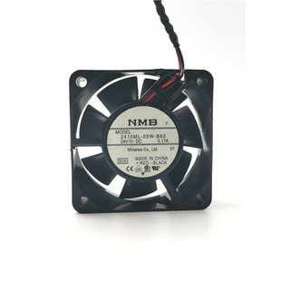 日本 B60 6025 24V 安川驱动器散热风扇 2410ML 0.17A 05W