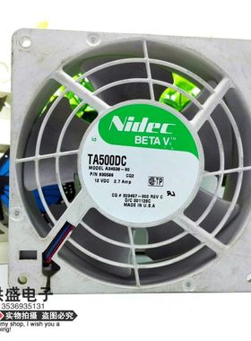 13050mm轴承-NIDEC双90散热TA500DC2.712VA34538AMP风扇规格