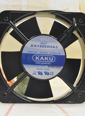 卡固 KA1525 15050HA3 380v 0.27/0.23A 15CM机柜防水风扇