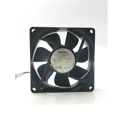 TYP 8412 N 德国PAPST 8025 12V2W 8CM机箱/电源静音散热风扇