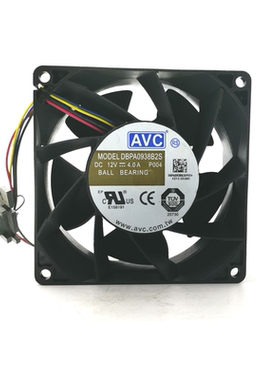 DBPA0938B2S  9038 12V 4A 4线PWM 服务器机箱超暴力散热风扇