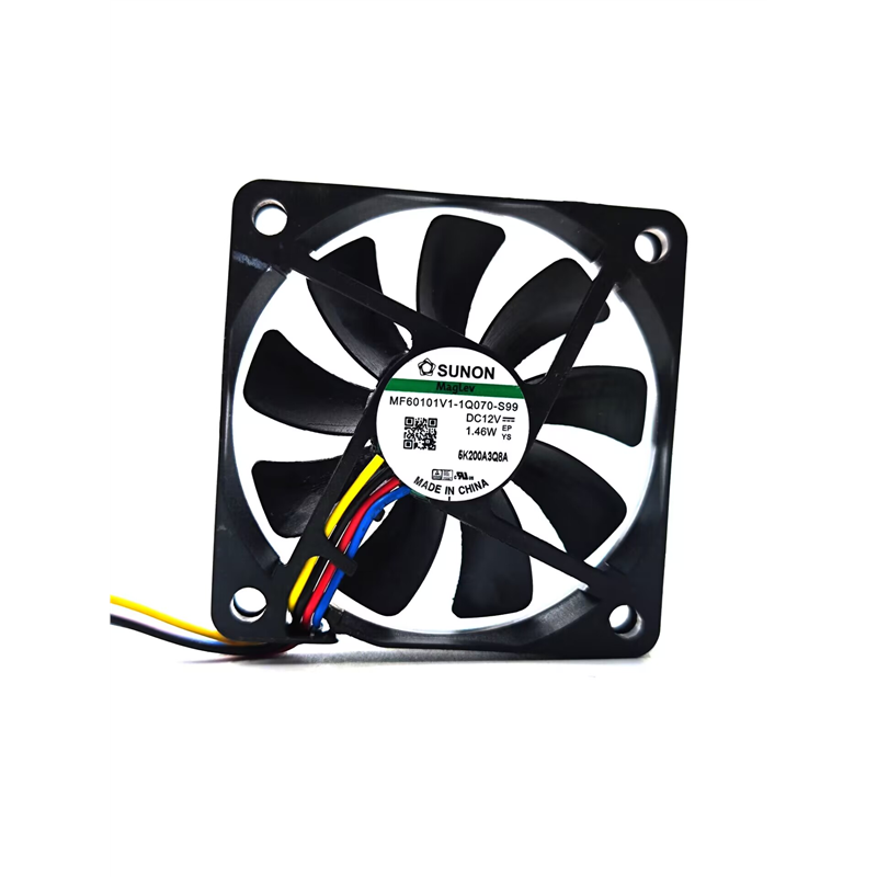 MF60101V1-1Q070-S99  6010 12V 6CM超薄静音风扇4线PWM