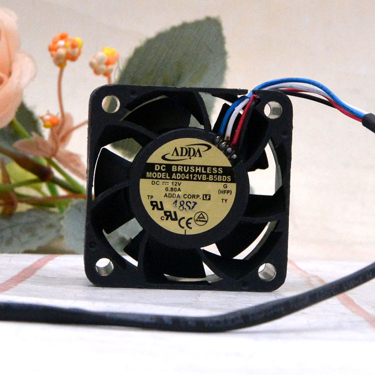 12V0.80A 4028 AD0412VB-B5BDS 服务器 交换机机箱4厘米风扇