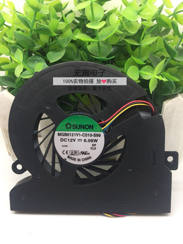 原装 SUNON MGB0121V1-C010-S99 12V 6.08W 一体机 CUP 散热风扇