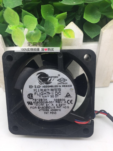 美国康姆罗顿 COMAIR FS12BOX 6CM 6025 12V 2.52W 三线散热风扇