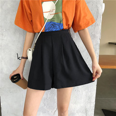 Real photo real price fat plus size versatile loose show thin Shorts Large pants