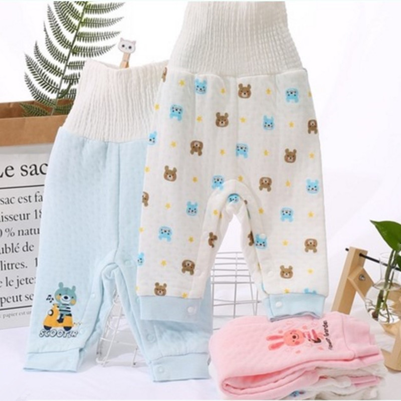 方便換尿褲2條裝空氣純棉護肚褲