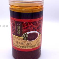 云南昭通特产昭通酱鑫象750g花椒尖酱手工酱调味酱辣椒酱拌饭酱