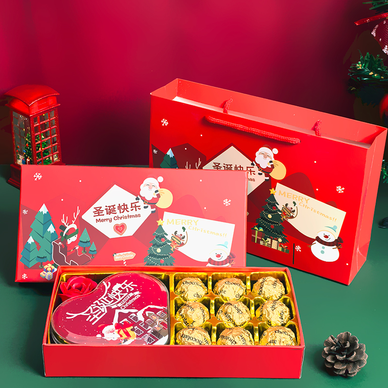 圣诞节送礼物创意德芙巧克力礼盒卡通糖果生日礼物送女友闺蜜生日