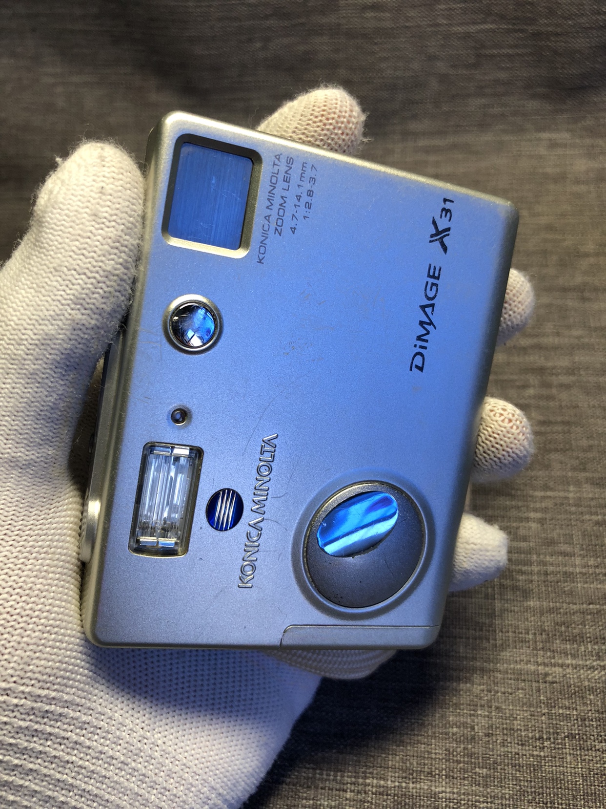 konicaminolta柯美dimage X31方块机CCD胶片感复古怀旧情怀数码