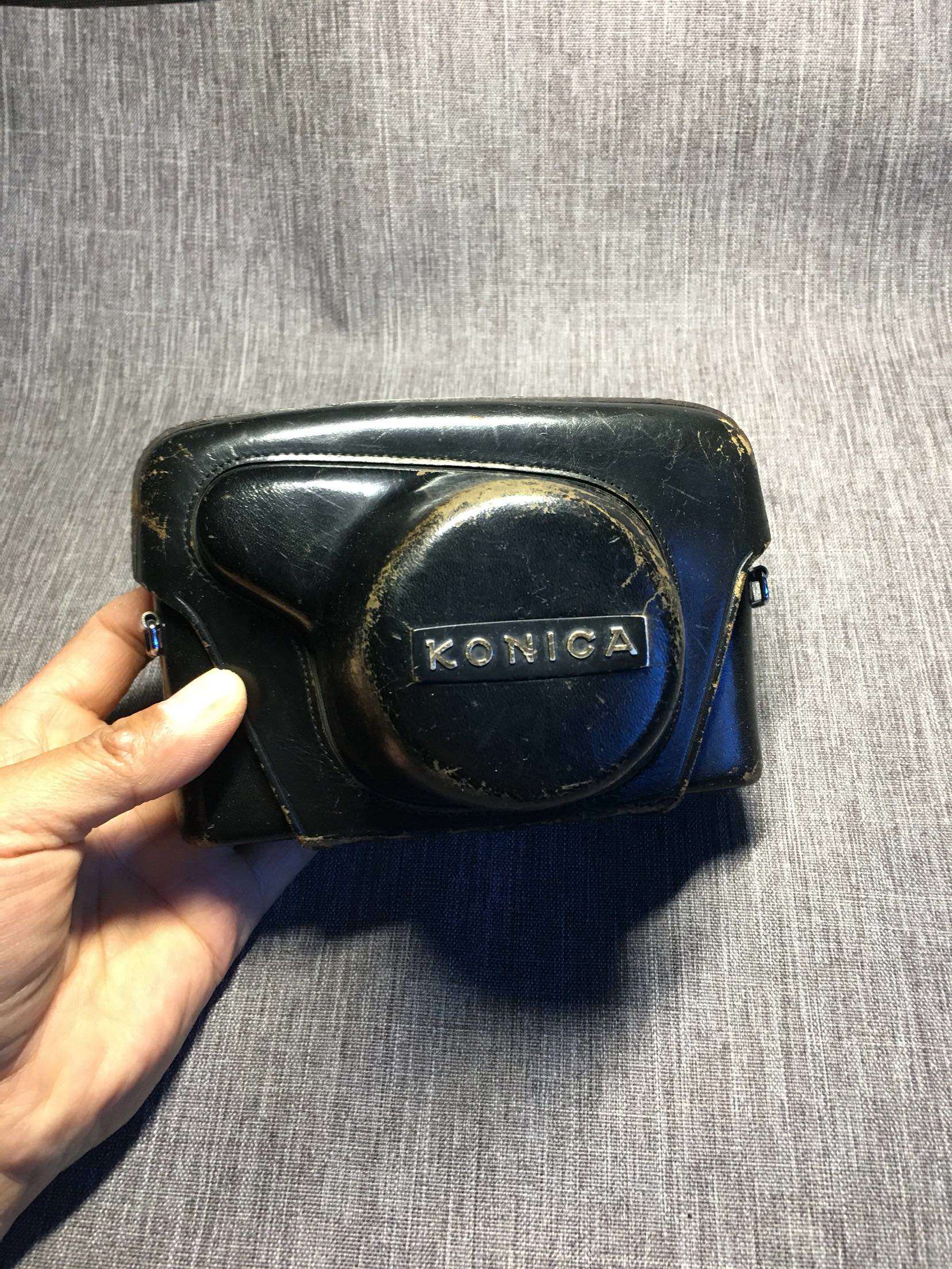 konica auto s 柯尼卡135胶片胶卷菲林复古中古金属定焦旁轴银色