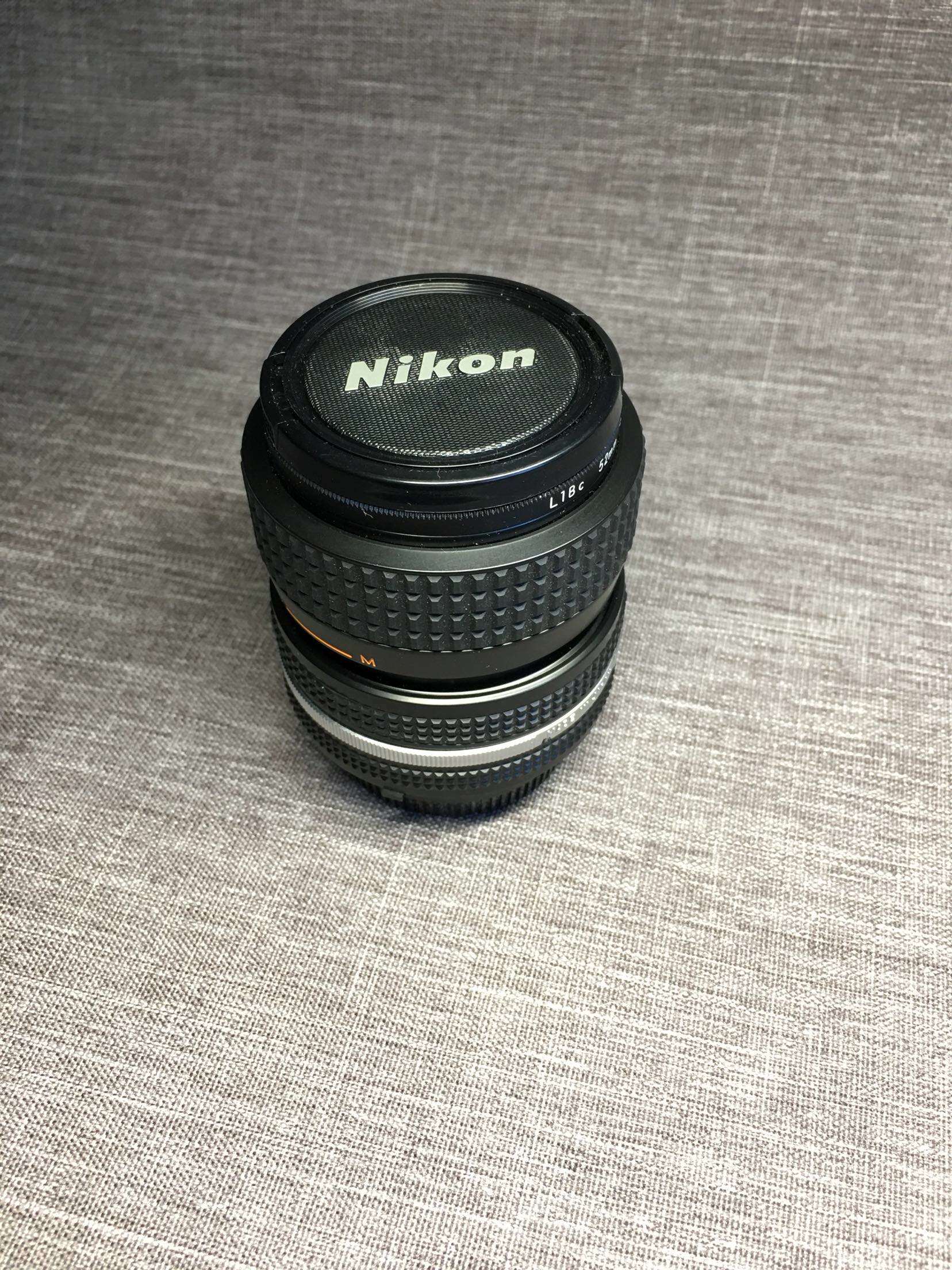 胶卷胶片尼康zoom-nikkor 35-70金属变焦手动镜头黑色HOT