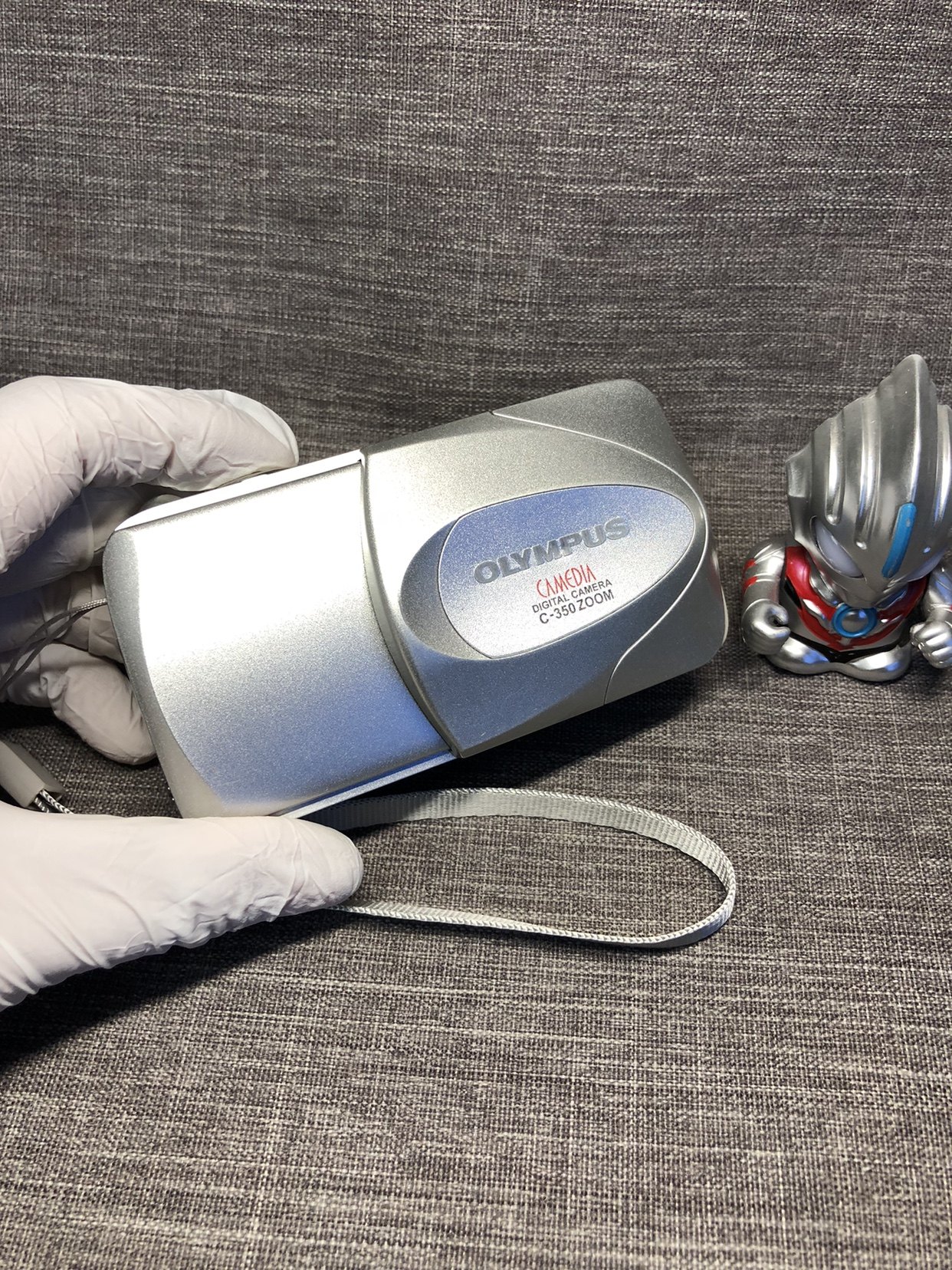 OLympus奥林巴斯camrdia c-350zoom滑盖ccd胶片感数码相机320w