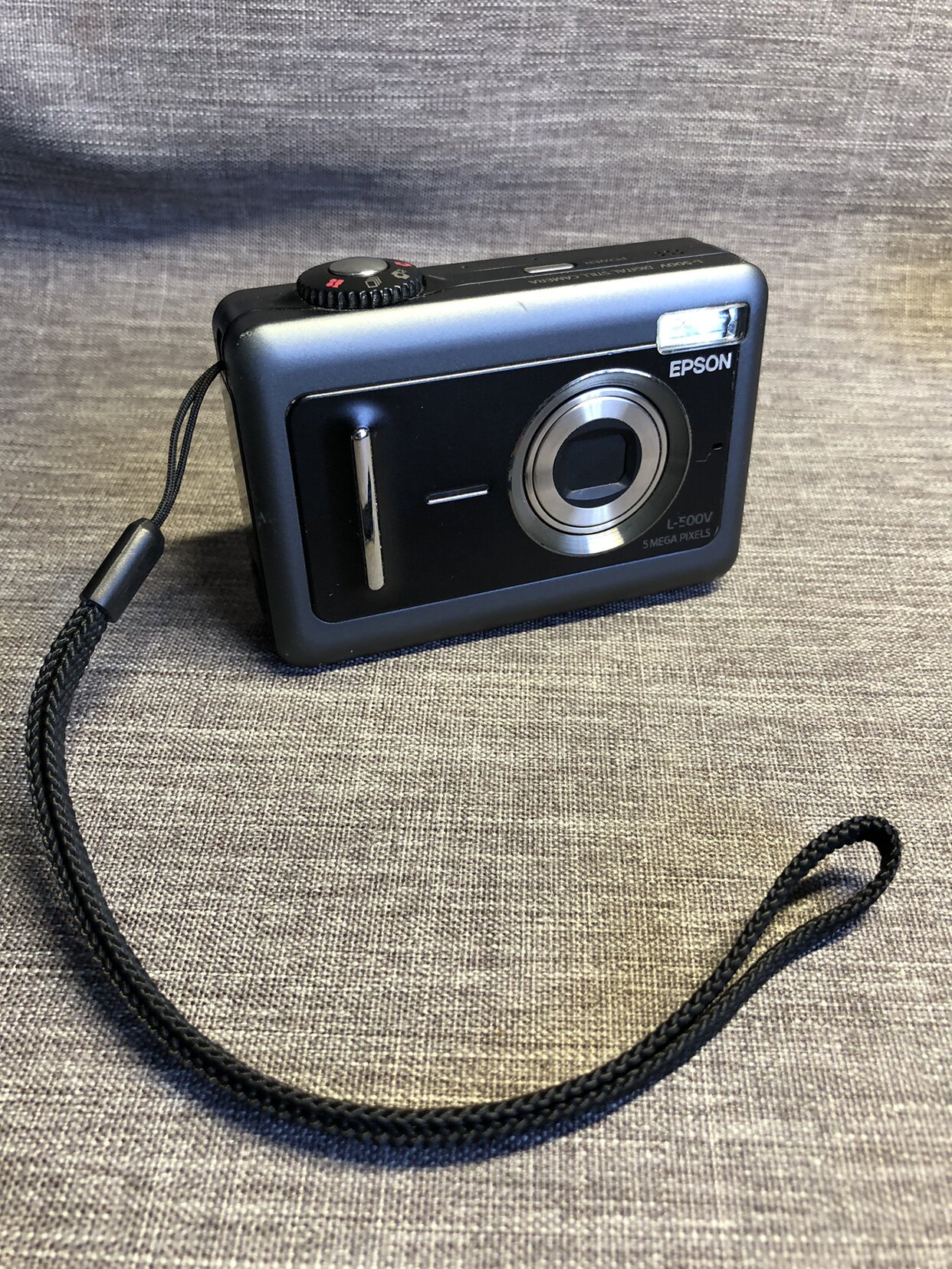 EPSON适用于爱普生L-500v金属外壳深蓝色ccd胶片感500w像素